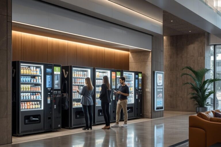 מכונות מזון אוטומטיות לעסקים, מוסדות וחברות